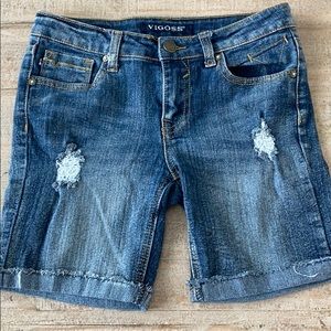 Vigoss dark denim shorts